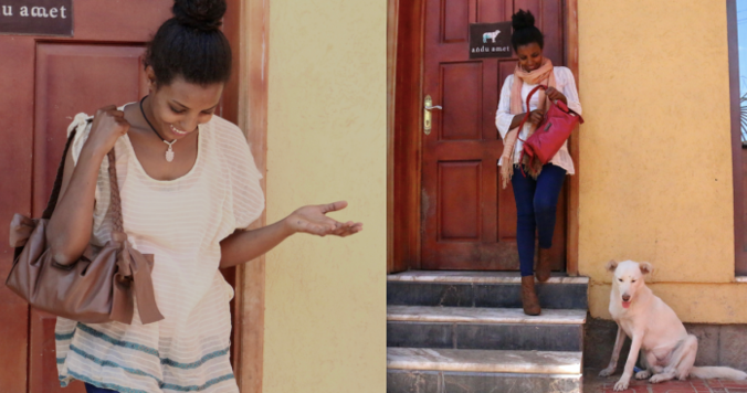 オールレザーなのに、空気のように軽いショルダーバッグ「My Gift」