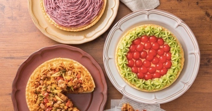 ケーキみたいな見た目の新感覚ポテサラ「ポテトクリーム」