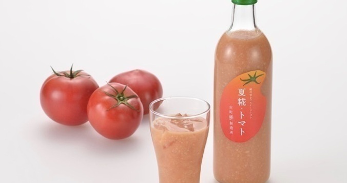トマトをミックス！　夏限定の冷やし甘酒