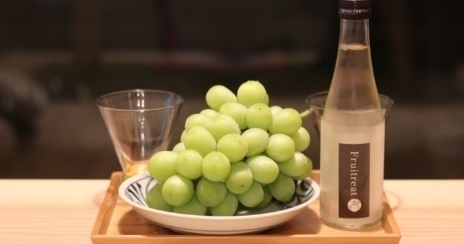 秋田の旬フルーツ×お酒の定期便「Fruitreat（フルートリート）」