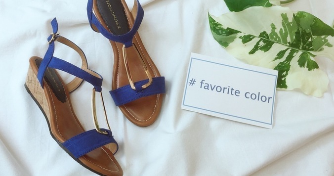 「好きだけど似合わない色」は足元で取り入れる