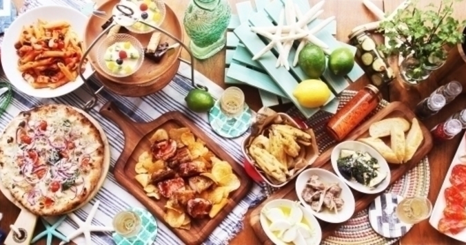 伊勢丹新宿店屋上で楽しむイタリアンビアガーデン