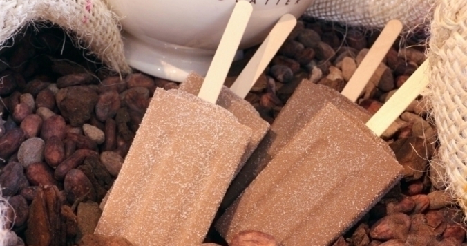 ビーントゥーバーショコラティエCHAPONのバーアイスは贅沢な味わい