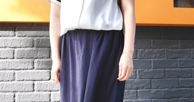 【おしゃれびとスナップ #９】小物使いが巧みなマリンルックで“大人の休日”