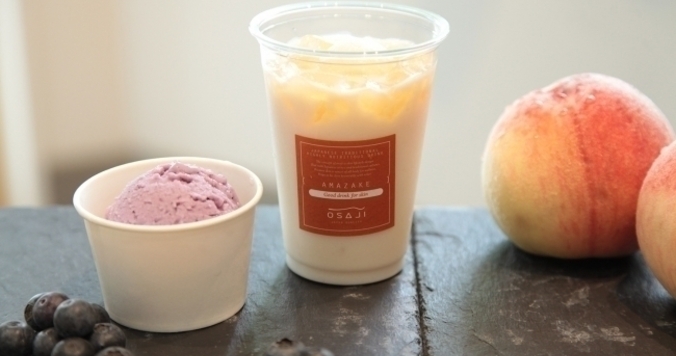 オサジ 谷中店で人気の甘酒に新フレーバー。夏季限定新メニューも
