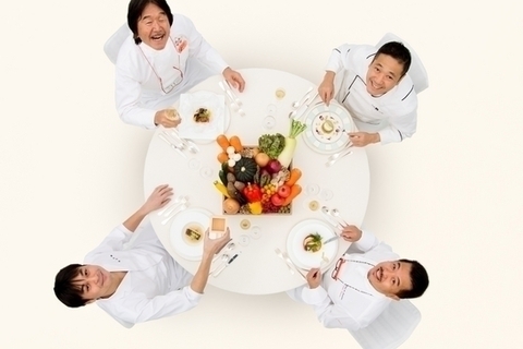 4人のスターシェフが集結した夢のウエディングメニュー「パルフェ タムール」がホテル日航東京でスタート！