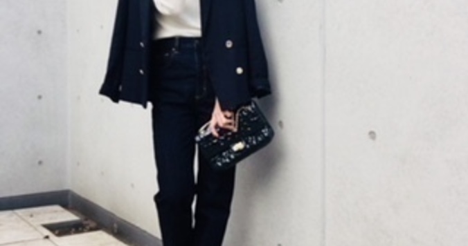 GUハイウエストデニムなら誰でも脚長に、スタイルアップが叶います