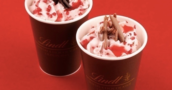 フルーティーで濃厚。リンツの「ストロベリー ホットチョコレートドリンク」