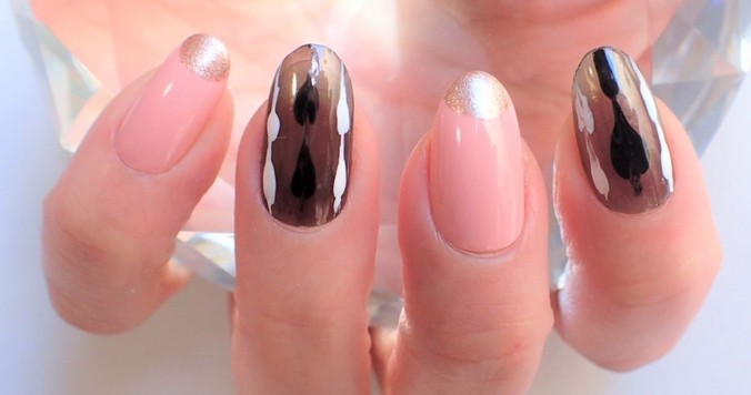 北欧風ネイルの簡単なやり方【マニキュアでセルフネイル】