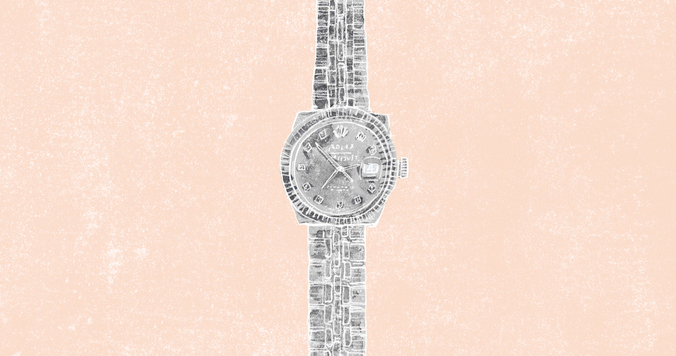 ロレックスの「レディ デイトジャスト 28」【わたしのラッキーアイテム】