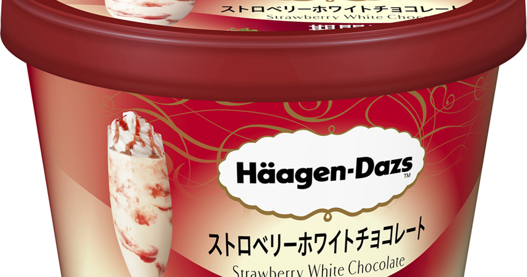 濃厚チョコ×華やかイチゴにうっとり。ハーゲンダッツ「ストロベリーホワイトチョコレート」