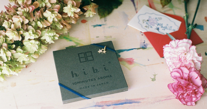 贈りものにいかが？　着火具いらずでおしゃれなお香「hibi」から限定品