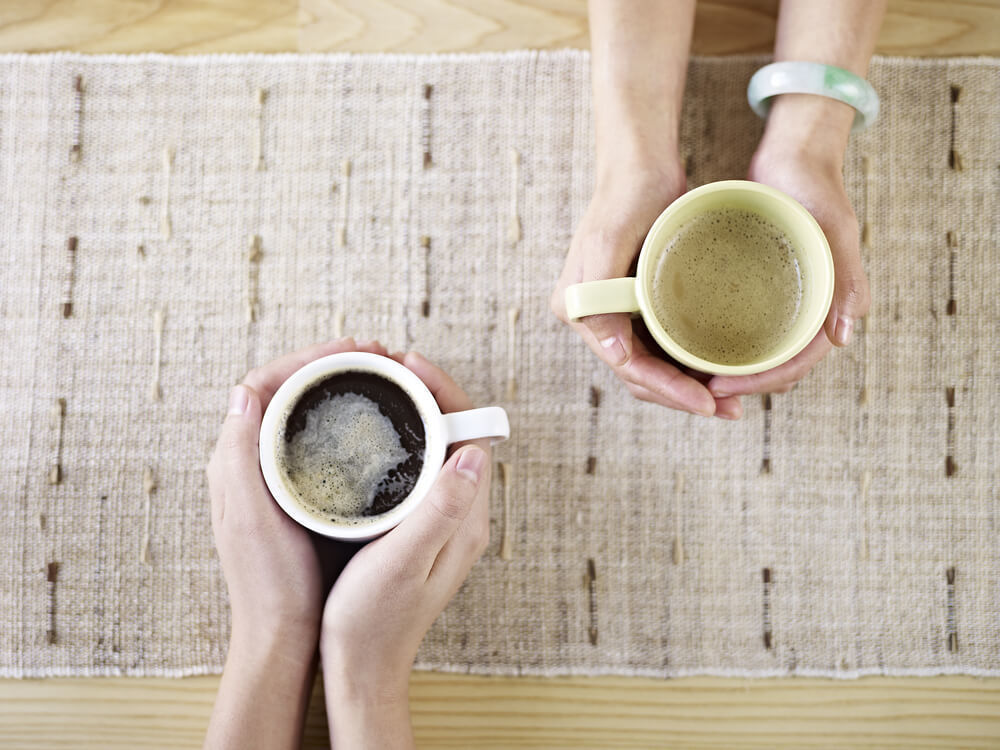 カフェで出会い、夫婦になったふたりの話