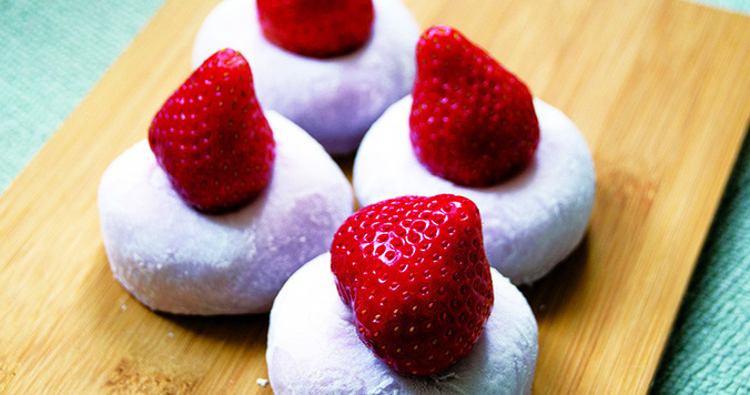 全国の絶品苺を食べくらべ！　いちご大福４種食べくらべセット