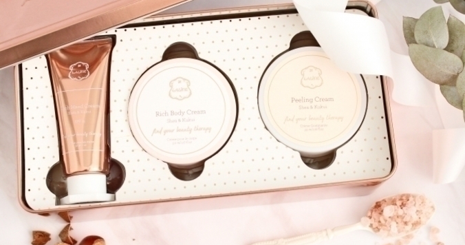 リゾートスパにいる気分になれる、Lalineのラグジュアリーなボディケアセット