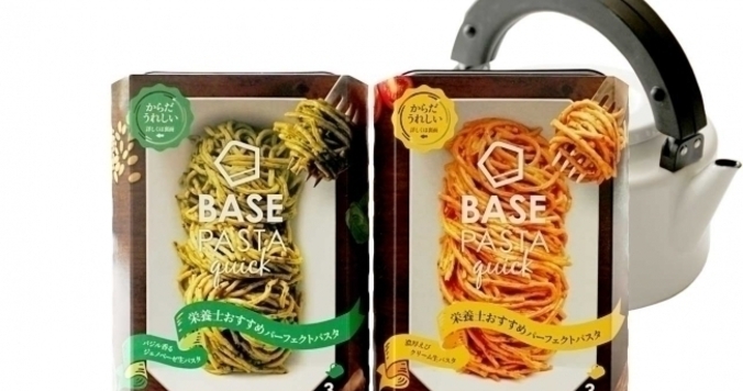 お湯さえあれば３分でできる。完全栄養“即席”パスタBASE PASTA quick