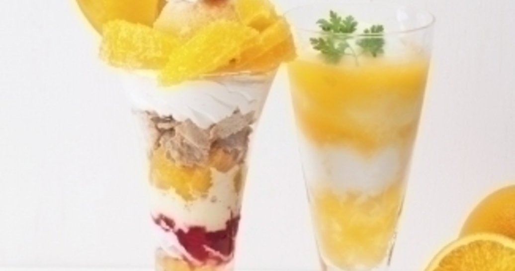 爽やかな甘さと香りが特徴。「清見オレンジ」をたっぷり使った春スイーツ