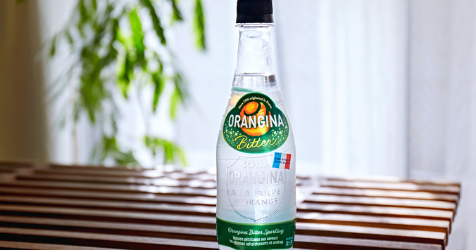 甘さ控えめに仕上げた「オランジーナ ビタースパークリング」が新発売