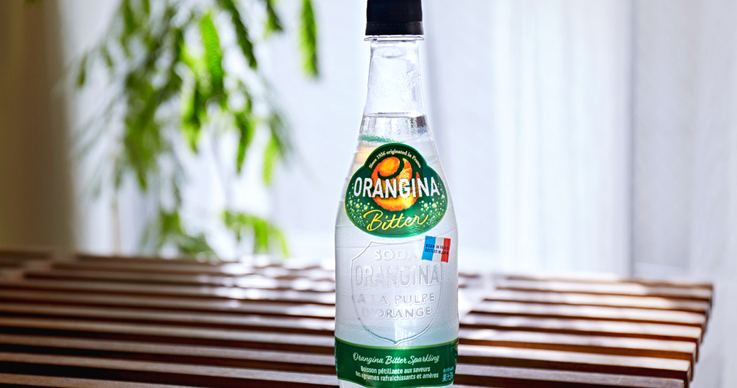 甘さ控えめに仕上げた「オランジーナ ビタースパークリング」が新発売