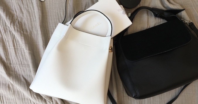 バッグとシューズの色を合わせると、朝のコーデに悩まなくてラクになります