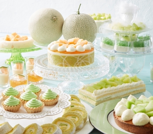 メロンに囲まれる幸せ……! 「メロンスイーツフェア」