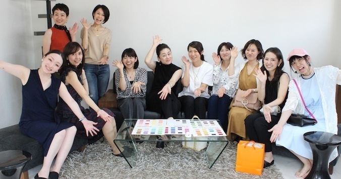 自分に似合う色とは？パーソナルカラー診断レッスンを開催しました