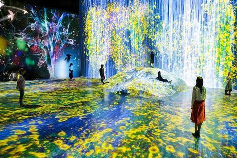 作品が自ら動き出す。森ビル×チームラボが「ボーダーレス」をテーマにした体験型巨大アート施設を開設