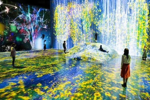 作品が自ら動き出す。森ビル×チームラボが「ボーダーレス」をテーマにした体験型巨大アート施設を開設