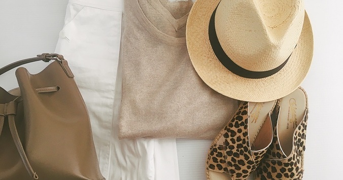 ショーパンを大人っぽく穿きたいなら、きれいめ＆長めを選べばいい