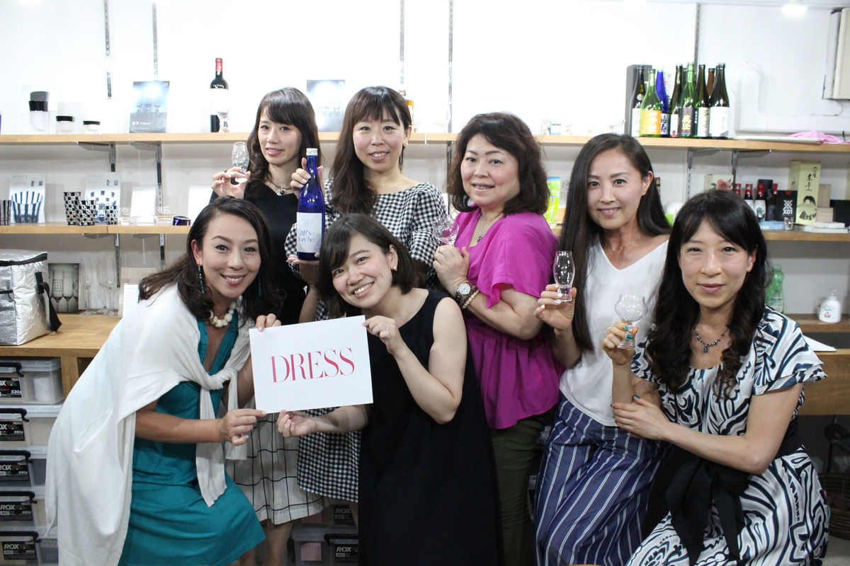 女性が毎日気軽に楽しめる日本酒を。日本酒と酒器のペアリング会をレポート