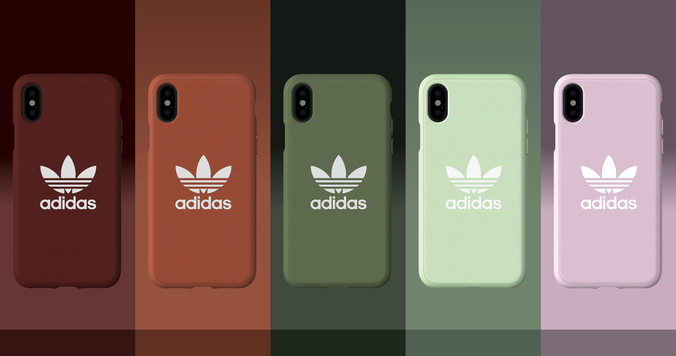 流行の「くすみカラー」も。アディダスiPhoneケースが登場
