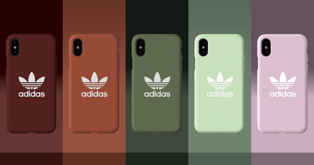 流行の「くすみカラー」も。アディダスiPhoneケースが登場