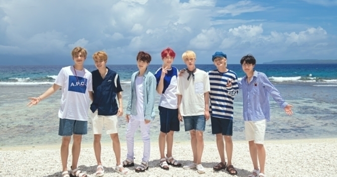 BTSが2018サマーパッケージを南の島サイパンで撮影