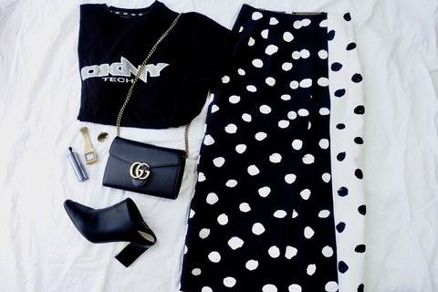 古着初心者はTシャツとロングスカートが狙い目。おしゃれなヴィンテージアイテムの取り入れ方