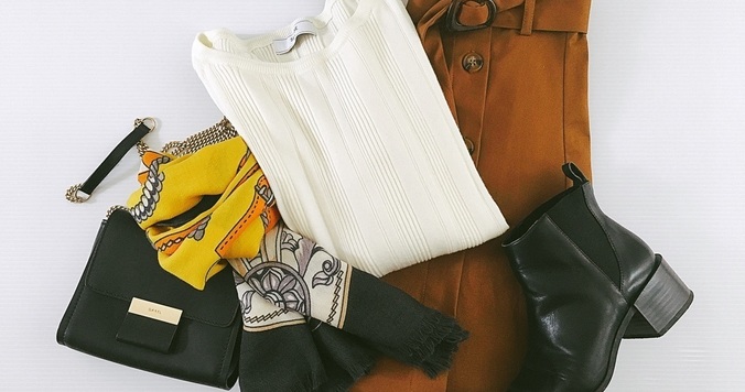 ZARAのロングスカートを買いました。秋に大活躍する色・素材が魅力です