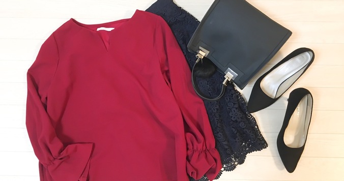 UNIQLOのレーススカートが優秀。着映えも着痩せも叶えます