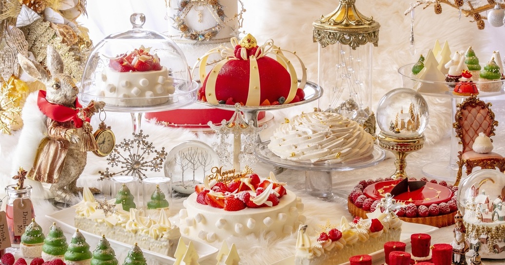 ロマンチックな世界観が素敵。ヒルトン東京のデザートビュッフェ「アリスinクリスマス・マジック」