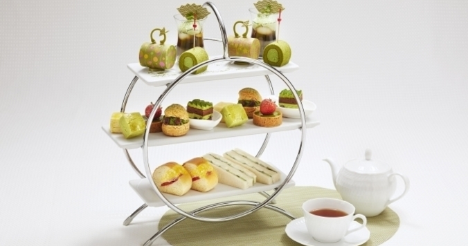 抹茶尽くしのアフタヌーンティーセットが11月限定で登場
