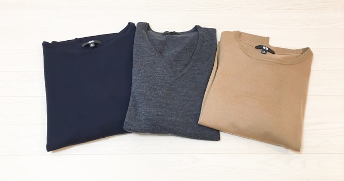 UNIQLOファインメリノセーターが優秀。定番２型と新作ボクシーボートネックは買いです