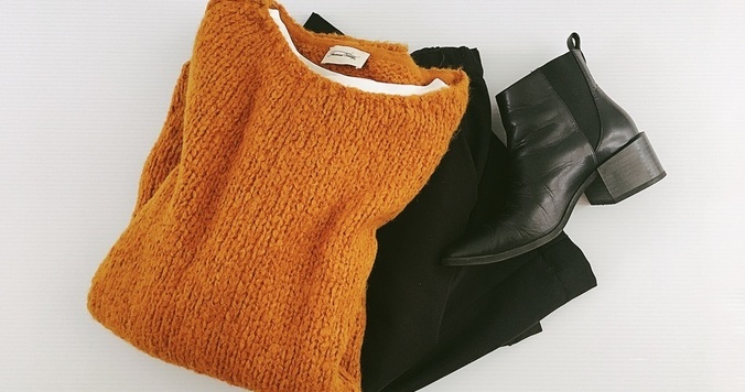 ZARAの細身ブーツで魅せる、モードな秋のラフコーデ