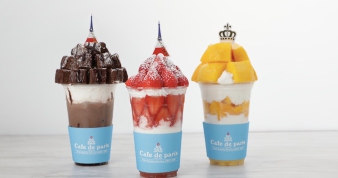 フルーツが盛り盛り。韓国で大人気のフルーツパフェがついに日本上陸