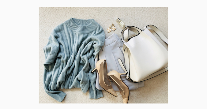 GUワイドリブニットが上品見え！　990円なんて信じられない