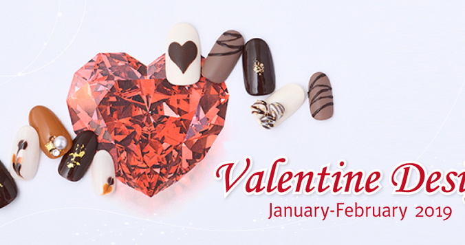 可愛すぎて美味しそうなバレンタインネイル