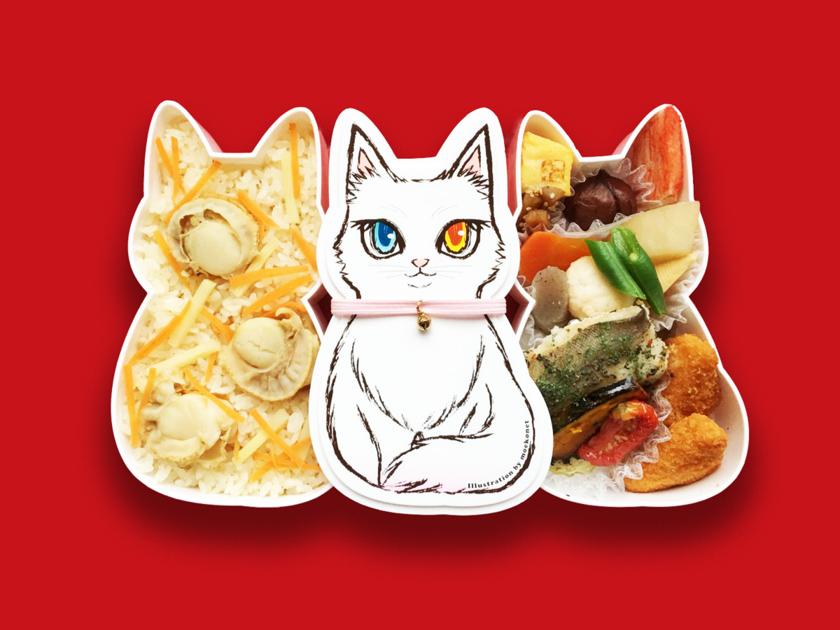 可愛くて美味しい！　行列&即完の「福ねこ弁当」