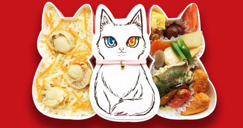 可愛くて美味しい! 行列&即完の「福ねこ弁当」