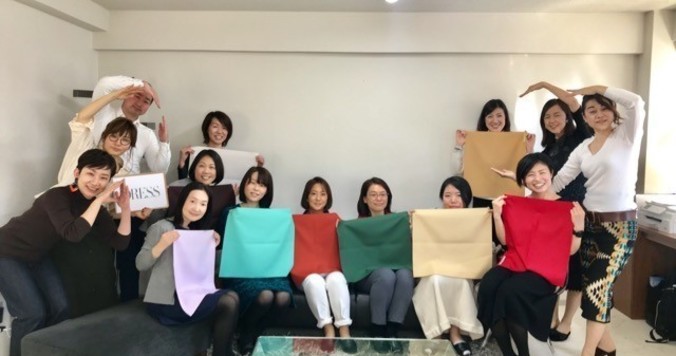パーソナルカラーの力でより素敵な自分に。診断イベントをレポート