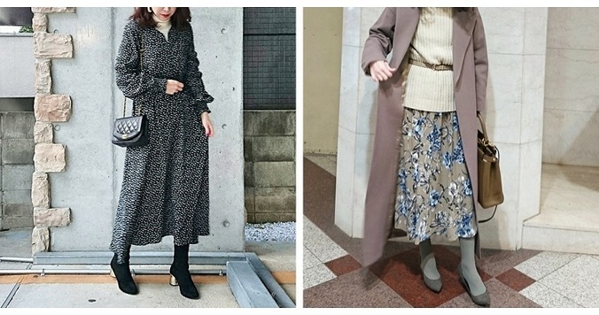 ワンピースはレイヤードコーデで着回せる！　１枚で着るだけじゃもったいない