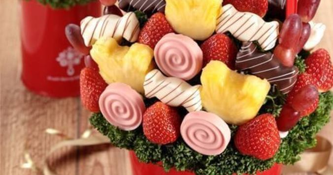 今旬スイーツ！　チョコとフルーツをおしゃれに融合した「フルーツブーケ」期間限定商品