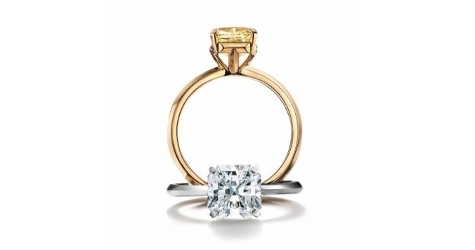 ティファニーの新作エンゲージメントリング「ティファニー トゥルー」