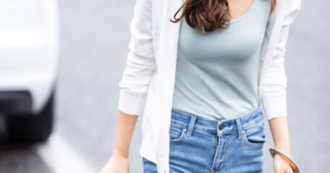 UNIQLOスーピマコットンブラタンクトップが快適。色ち買いが正解です